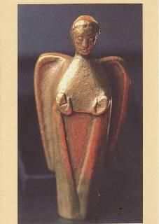Begleitkarte zum Bronzeengel von Andere Zeiten e.V. 