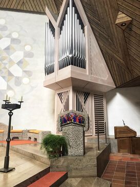 Die Orgel in der St. Jodokus-Kirche in Immenstaad.